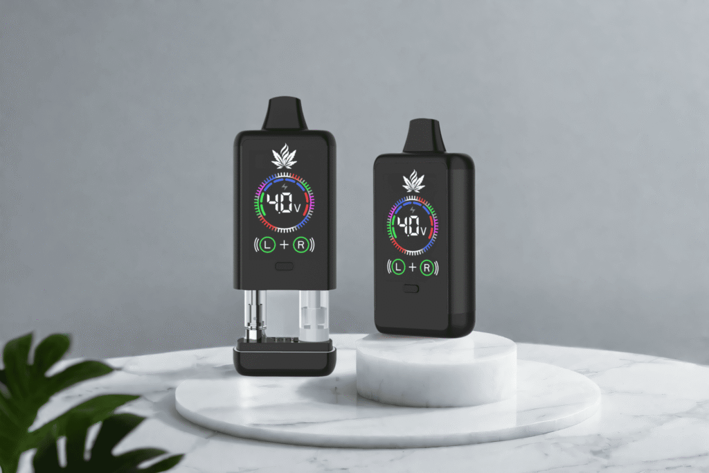 VAPORBA Duo 510 Thread Battery with Background