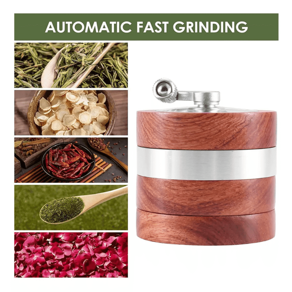 Wooden Herb Grinder Automatic Fast Grinding 1500*1500